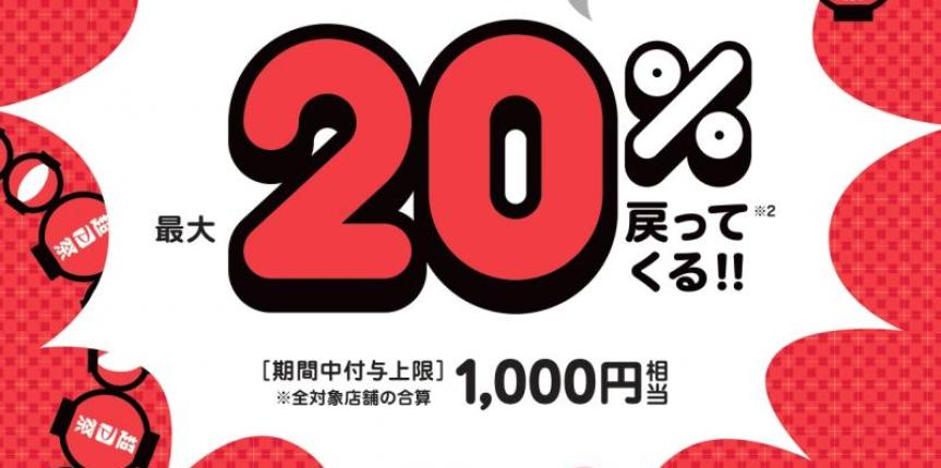 【ポスターデータ】超PayPay祭 最大1,000円相当 20戻ってくるキャンペーン_page-0001